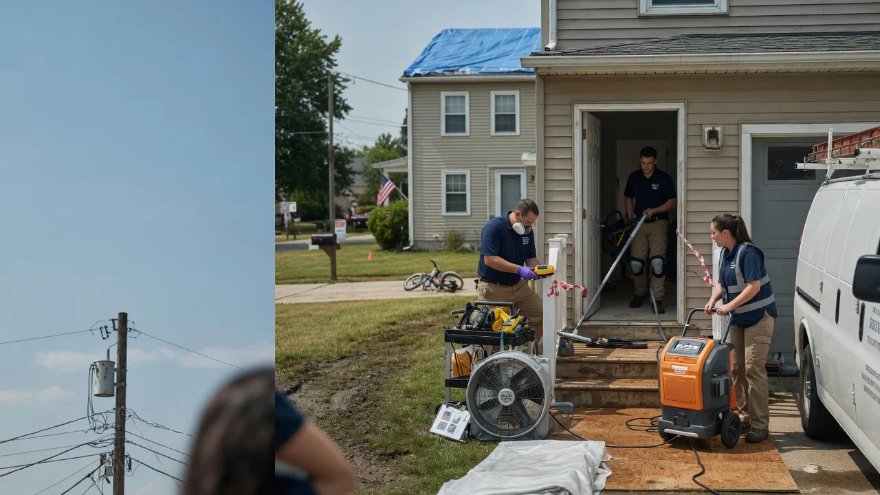 Water Damage Repair in Columbus, ND near me